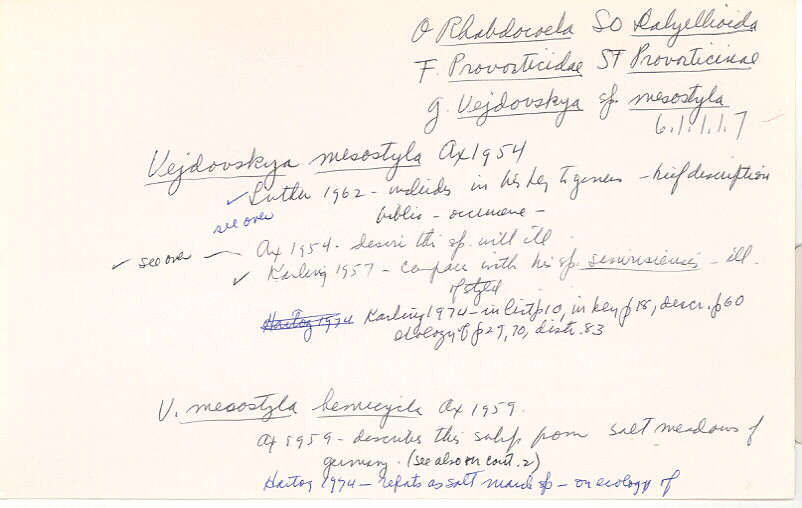 index card