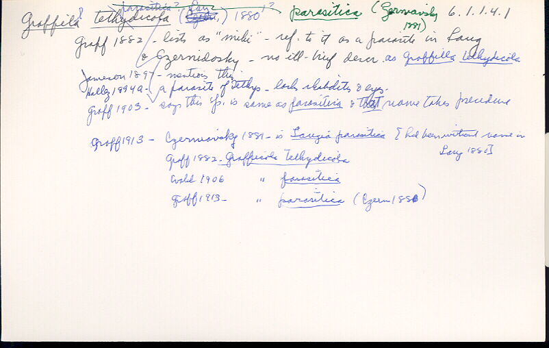 index card