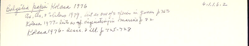 index card