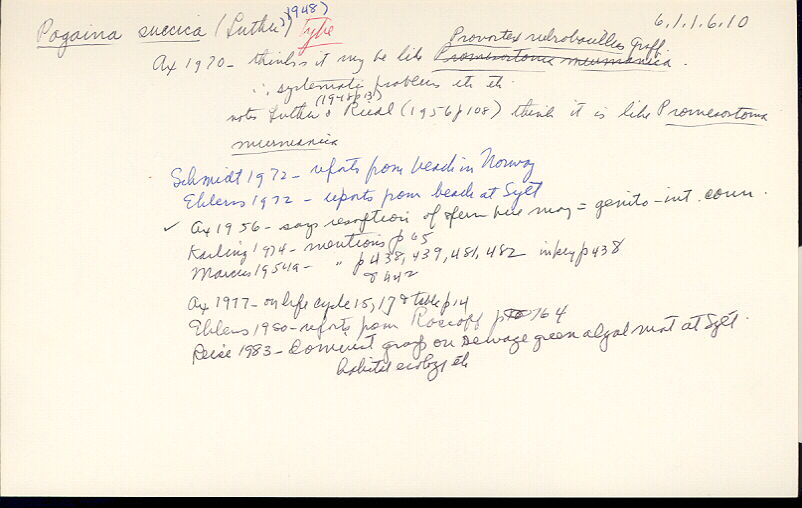 index card