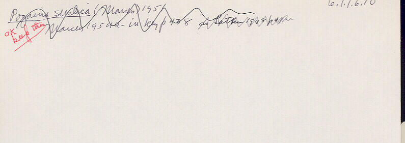 index card