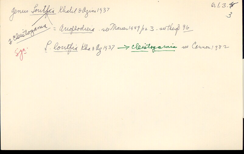 index card