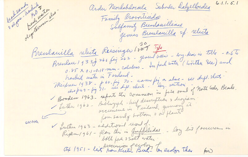 index card