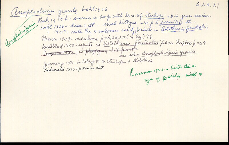 index card