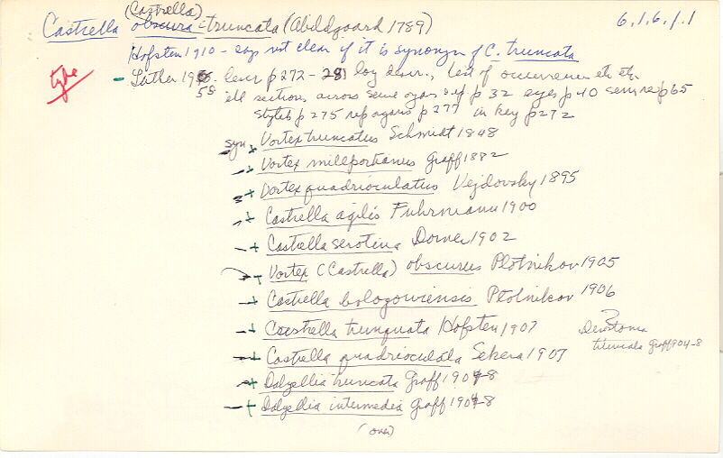 index card