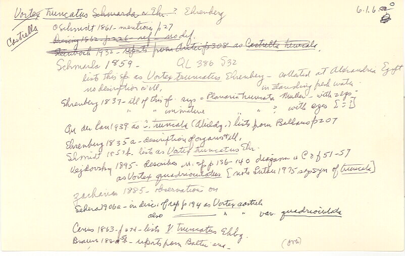 index card