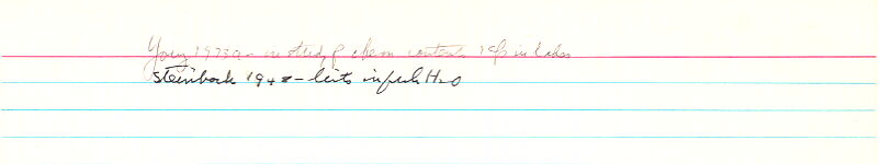 index card