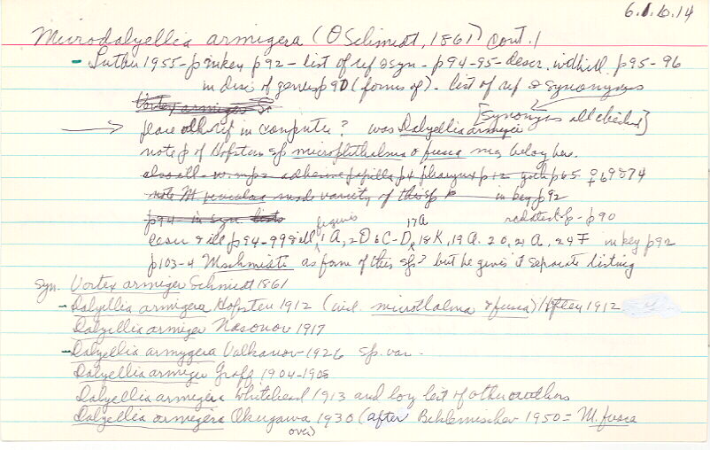 index card