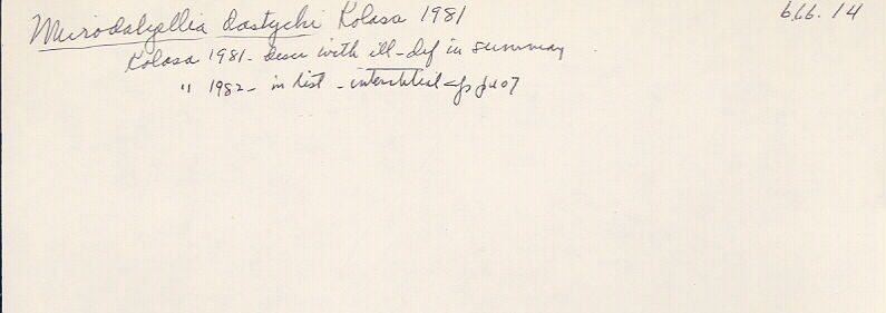index card