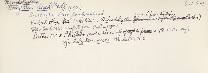 index card