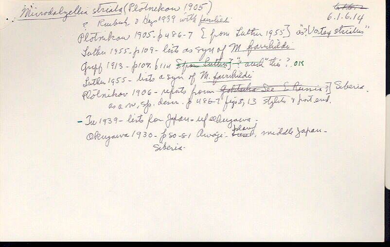 index card