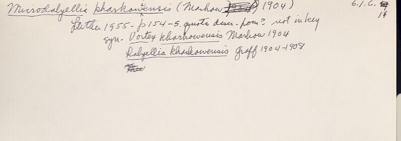 index card