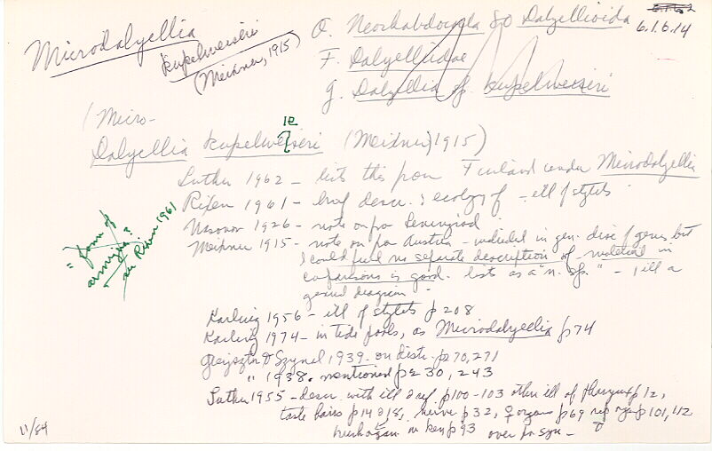 index card