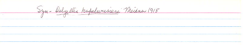 index card