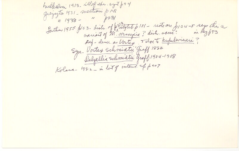 index card