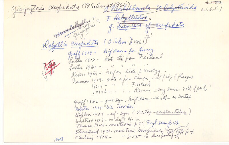 index card