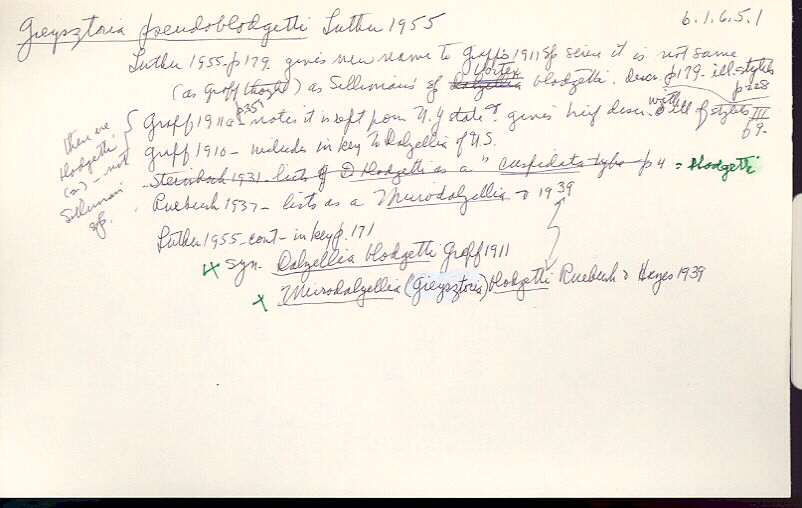 index card