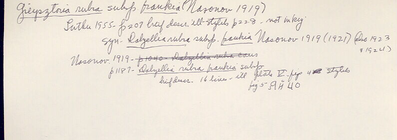index card