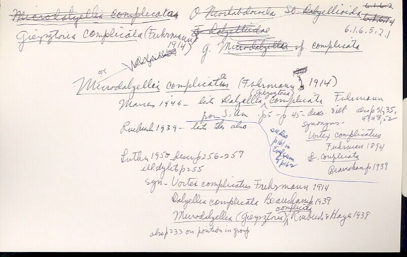index card