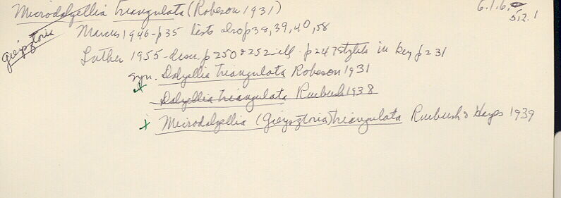 index card