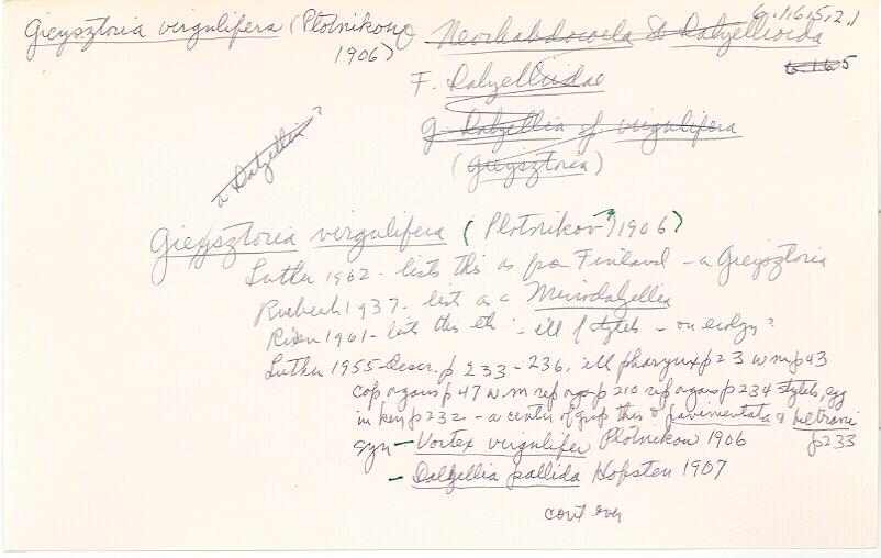 index card