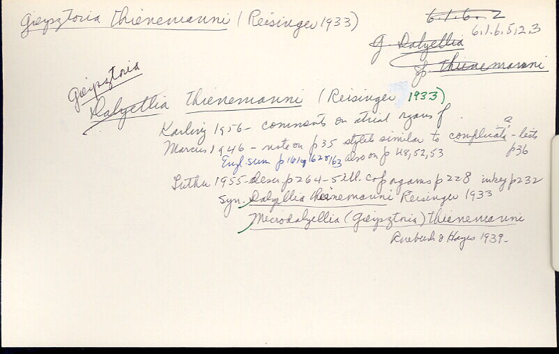 index card