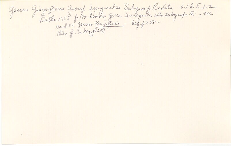 index card