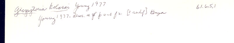 index card