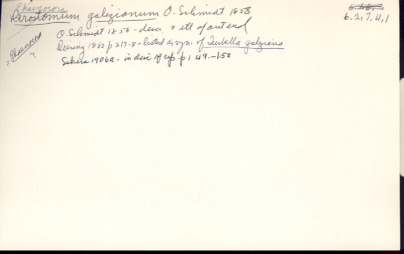 index card