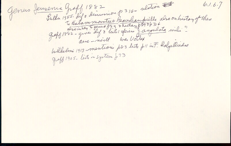 index card