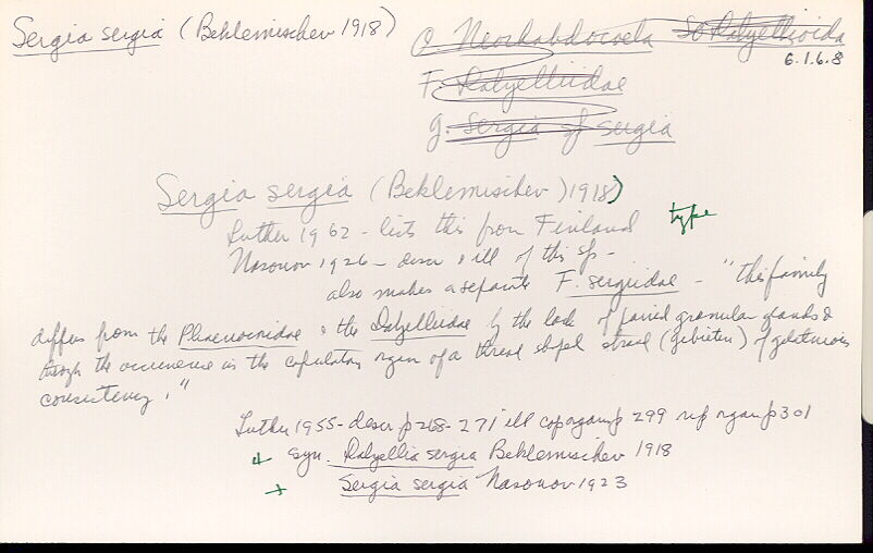 index card