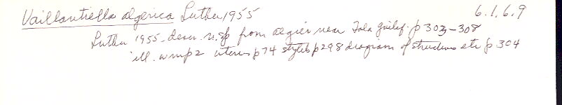 index card