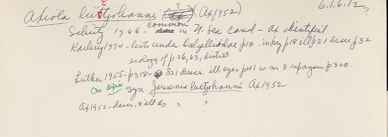 index card