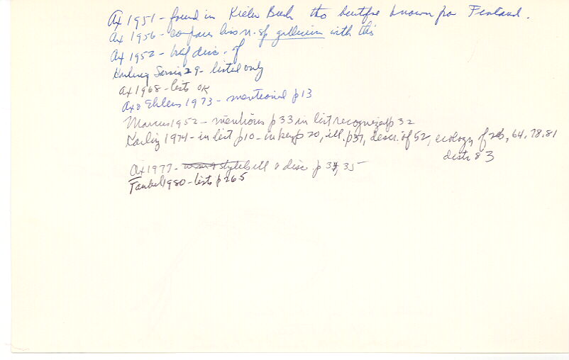 index card