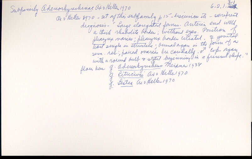 index card