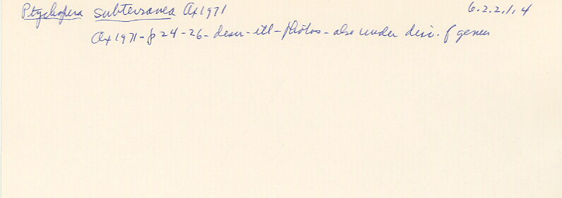 index card