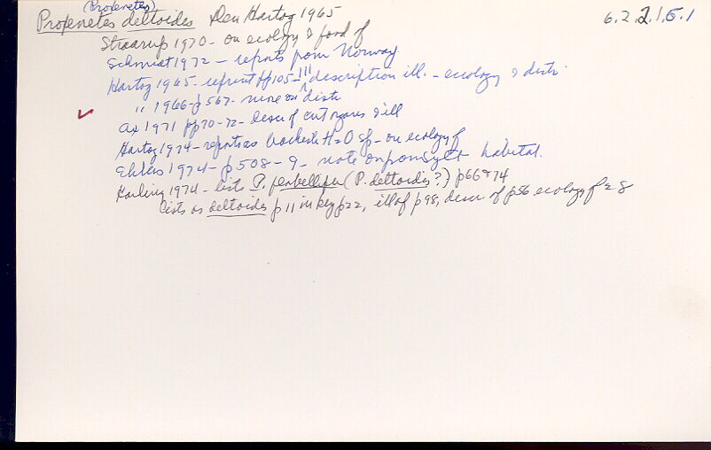 index card