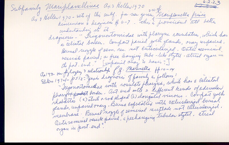 index card