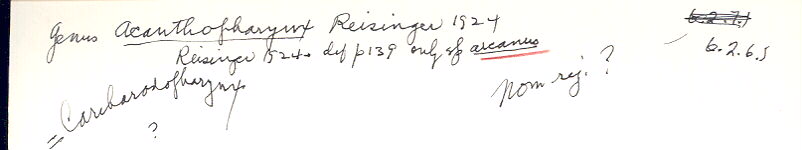 index card