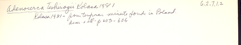index card
