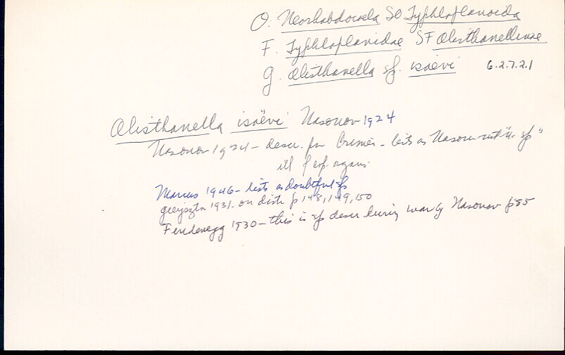 index card