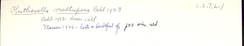 index card