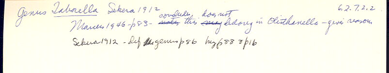 index card