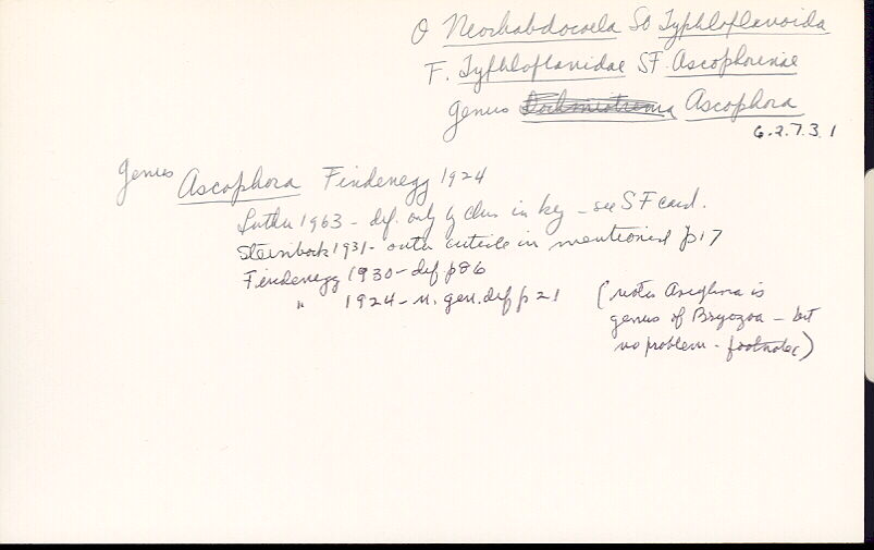 index card