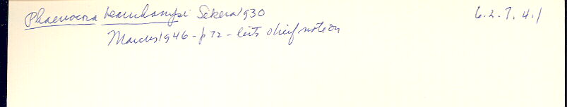 index card