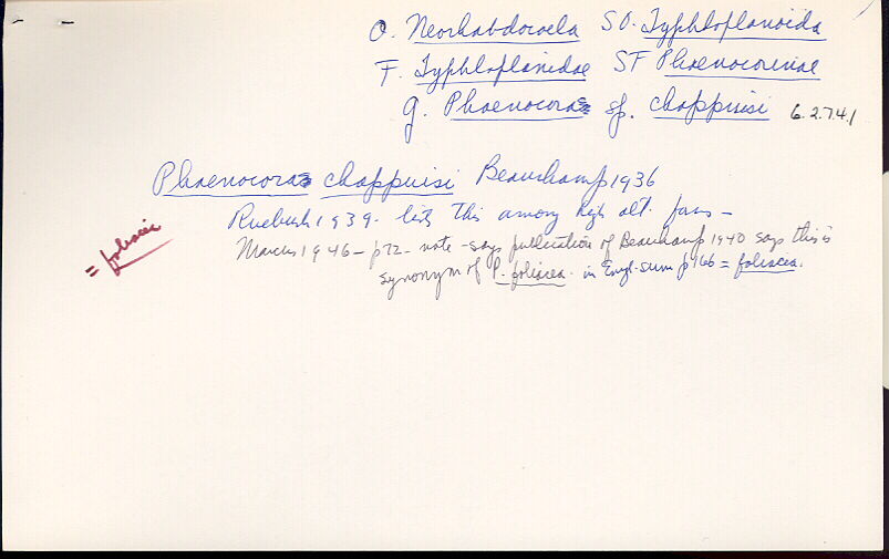index card