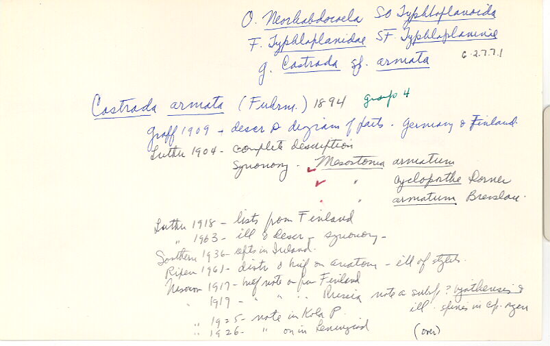 index card