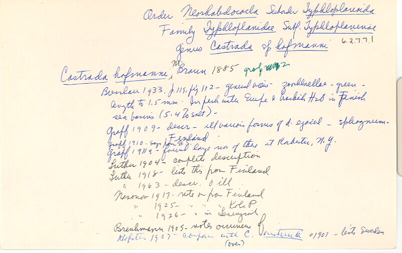 index card