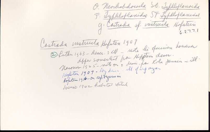 index card