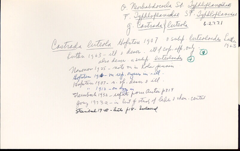 index card